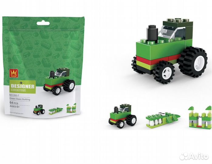 Новый конструктор совместим с лего