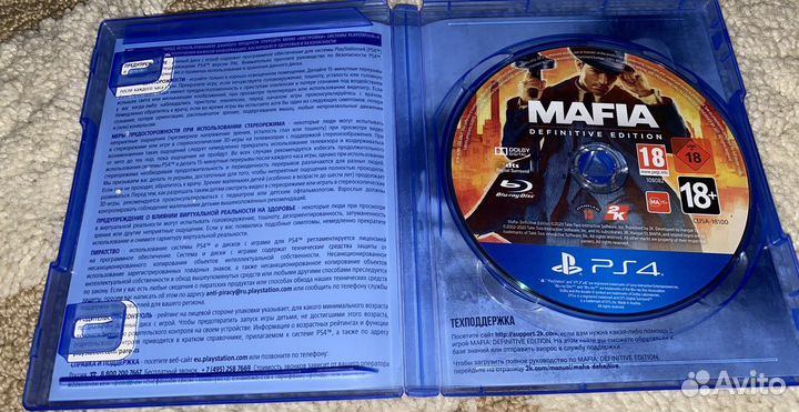 Игра для PS4 Мафия / Mafia definitive edition