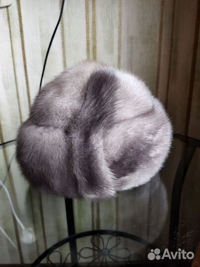 Шапка норковая женская