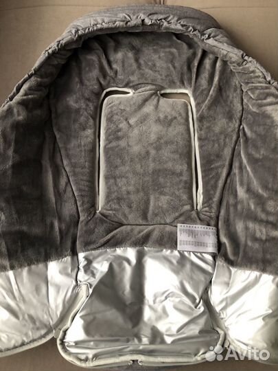 Зимний конверт для прогул. коляски и автолюльки