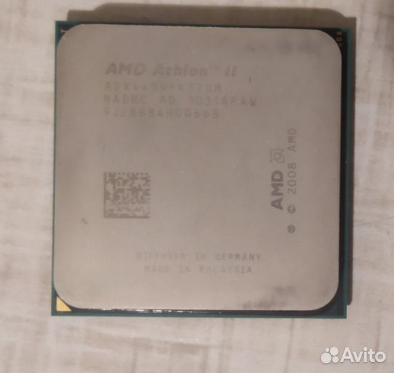 AMD Athlon II X3 440 AM3, 3 x 3000 мгц