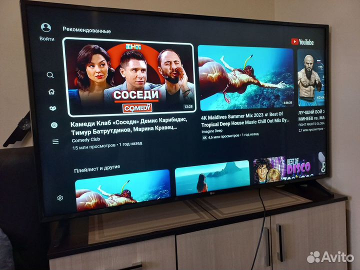 4K SMART TV LG 55 дюйма(140см).в идеальном сост