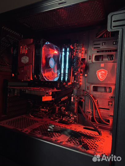 Системный блок пк (intel core i5 9600k, gtx 750ti)