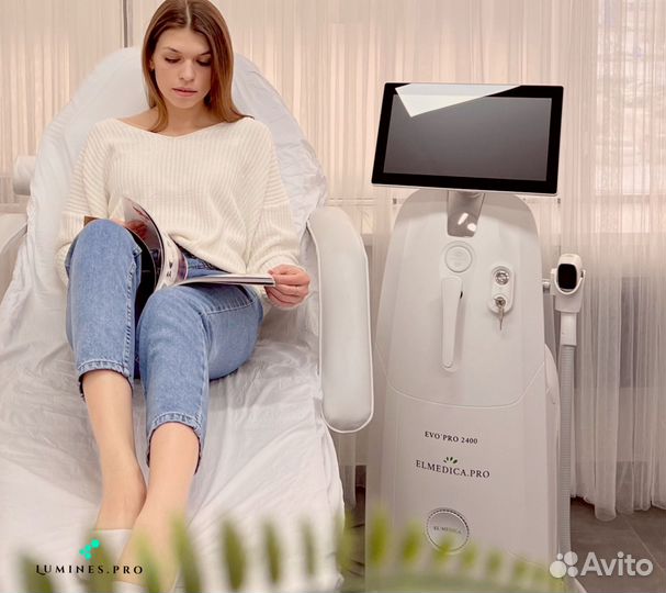 Аппарат для эпиляции «Lumines» эвопро 2400в
