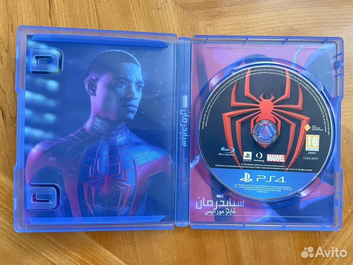 Игра для приставки ps4, человек паук майлз моралес