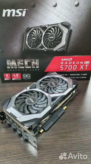Видеокарты MSI mech OC: RX5700XT 8GB, RX5600XT 6GB