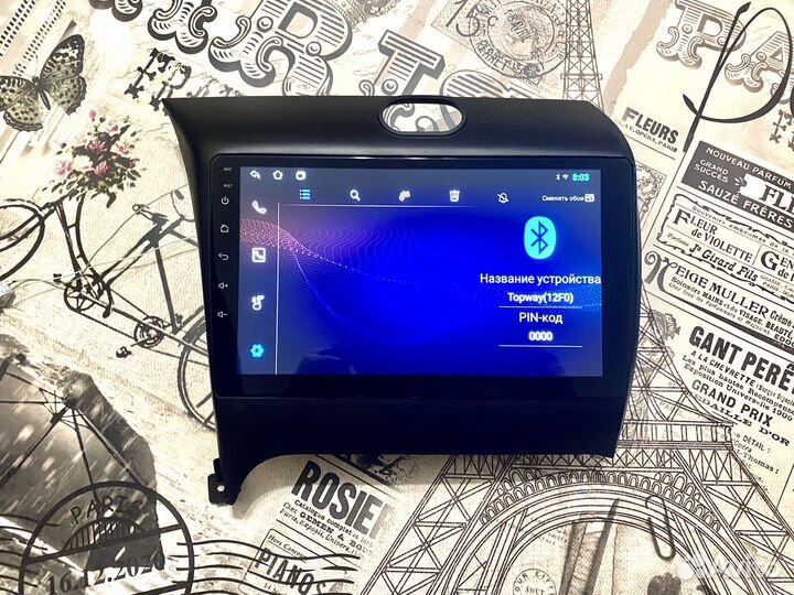 Андройд магнитола Киа Церато 3