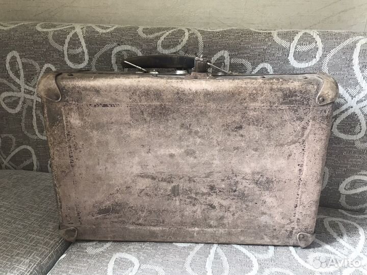 Старинный чемодан 60е годы