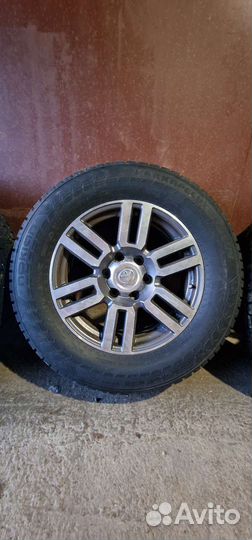 Колеса зимние от Toyota Prado r18