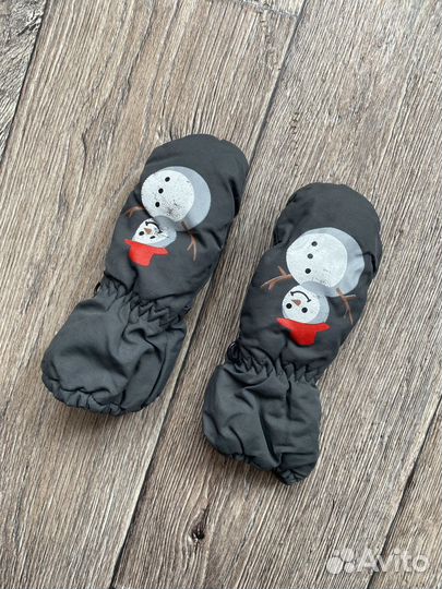 Варежки детские зимние 1-3 года