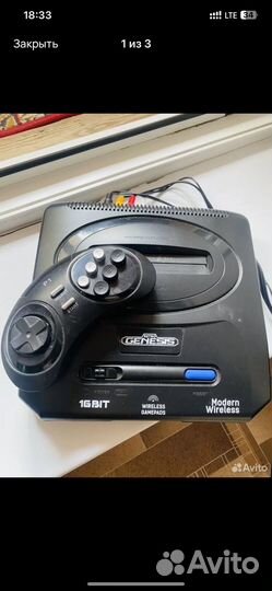 Sega mega drive 2 с играми