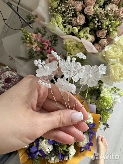 Свадебное украшение для волос