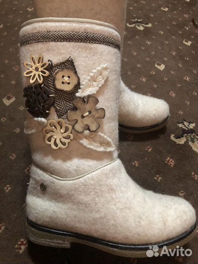 Валенки для девочки 32