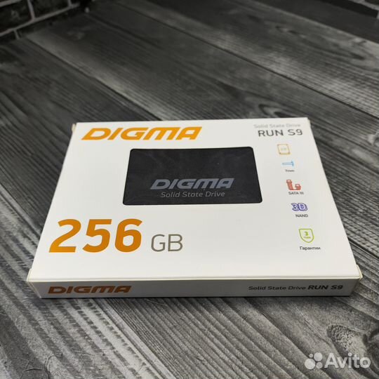 SSD накопитель digma run s9 256Gb