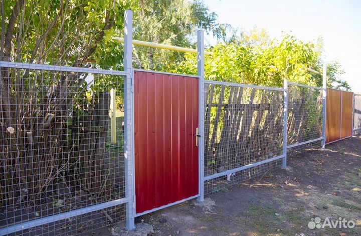 Забор из сварной сетки профессионально под ключ