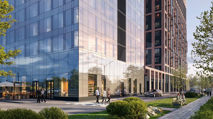 Квартира-студия, 24,3 м², 23/32 эт.