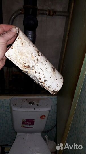 Снять заглушку с канализации