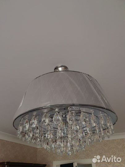 Подвесная люстра Eurosvet хрусталь Strotskis