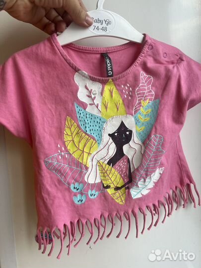 Одежда на девочку 80 86 пакетом
