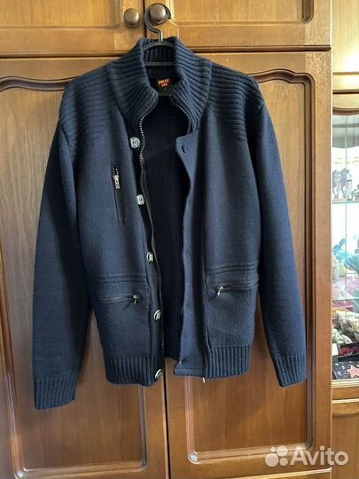 Мужской вязаный кардиган