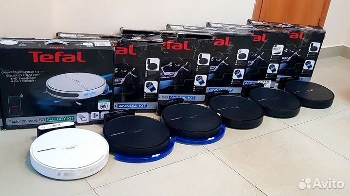 Новый моющий робот-пылесос Tefal Serie60
