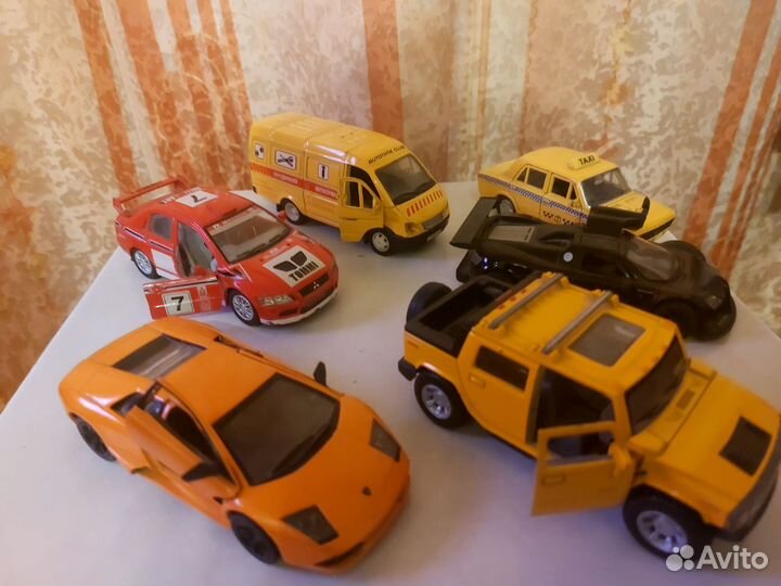 Детские машинки игрушки металлические
