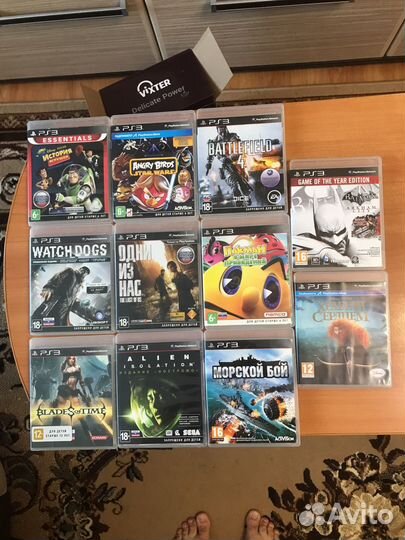 Диски на ps3