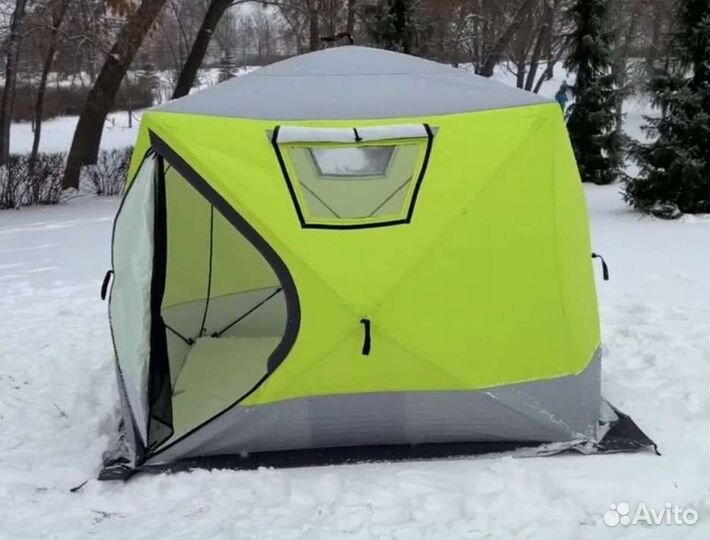 Палатка куб трёхслойная новая