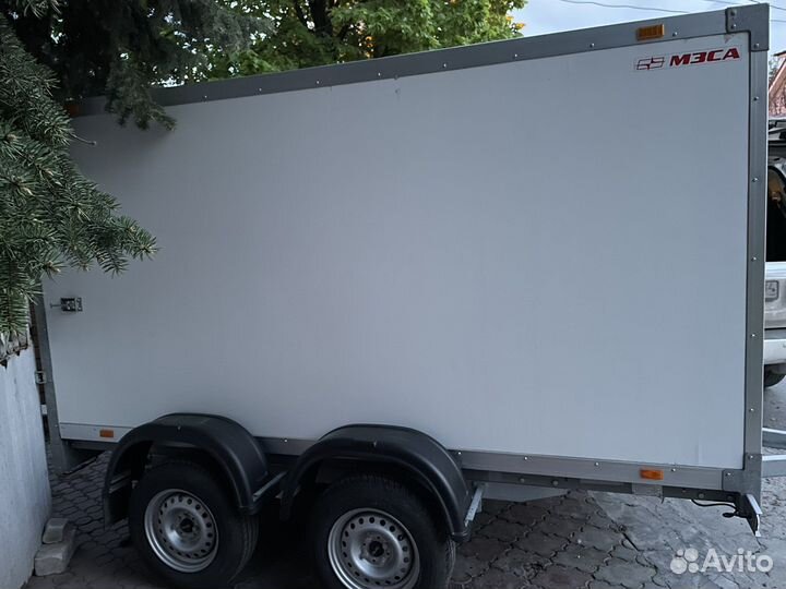 Прицеп мзса категория В. фургон 6.8м3. 2-х осный