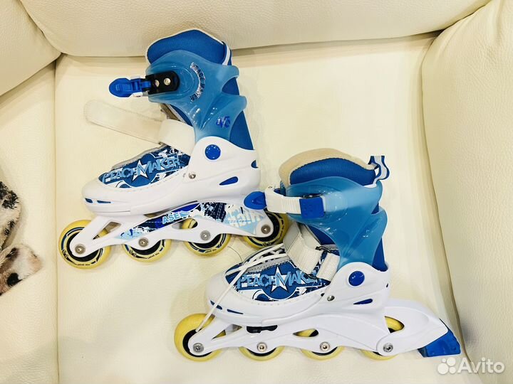 Новые коньки роликовые детские раздвижные 29-33