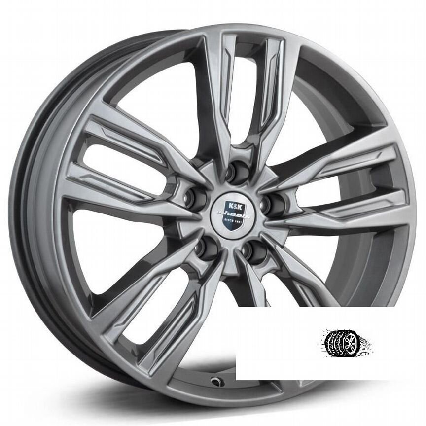 Литые диски K&K 8×R18 5×100