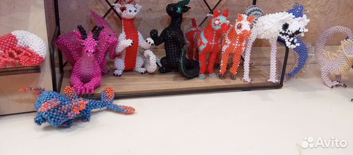 Игрушки из бисера