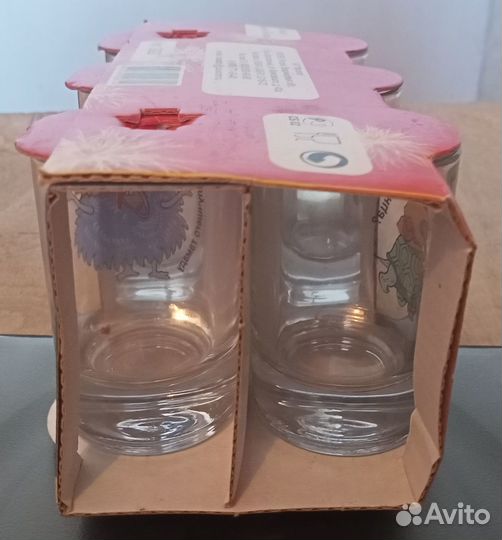 Набор из 6 стаканов (стопок)