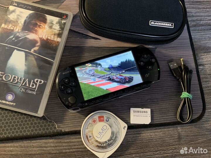 Sony PSP 3008 Gran Turismo 64gb 7500 игр (набором)