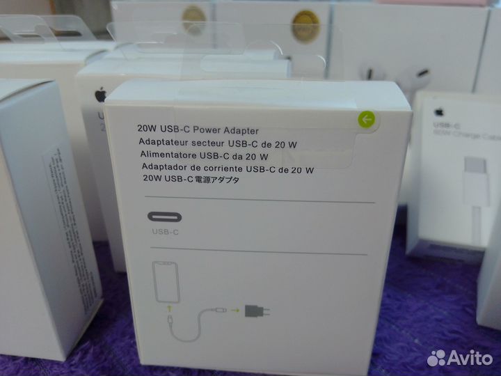 Зарядка на iPhone 20w (USB-C)