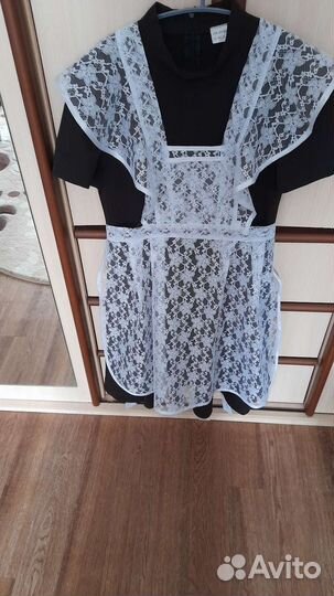 Школьная форма фартук и платье