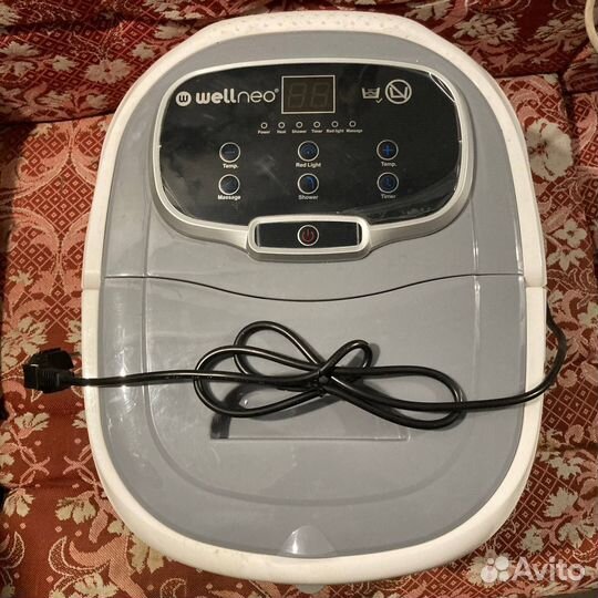 Ванночка массажер wellneo 2in1 foot spa