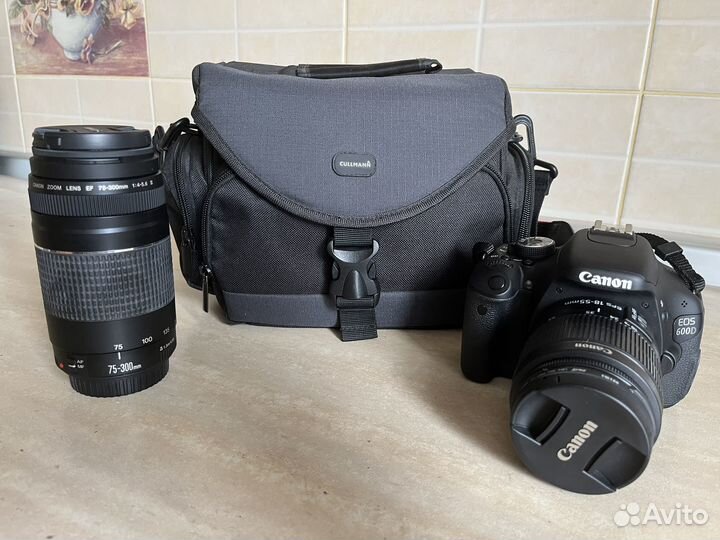 Зеркальный фотоаппарат canon 600d