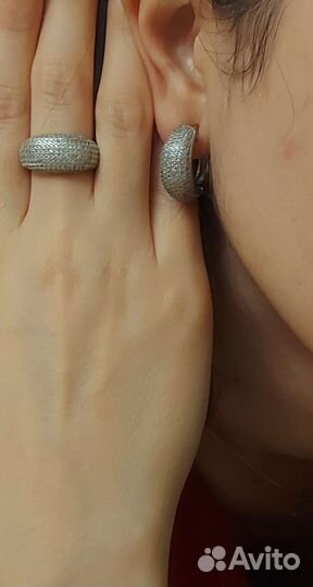 Серебряные серьги