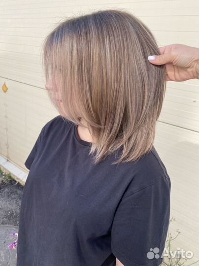 Окрашивание волос на дому