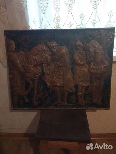 Картина чеканная