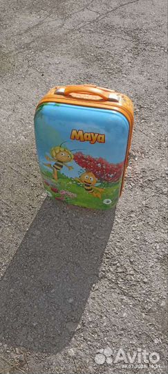 Детский чемодан на колесиках Пчела Майя