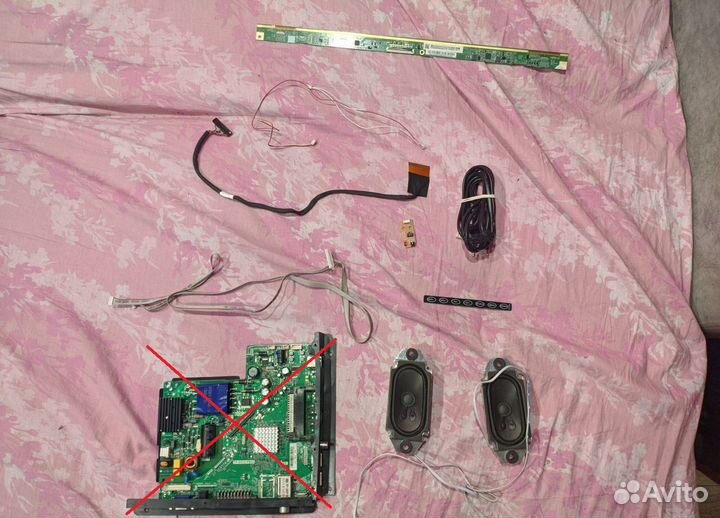 Телевизоры на разбор Hisense/Prestigio/Izumi/Dexp