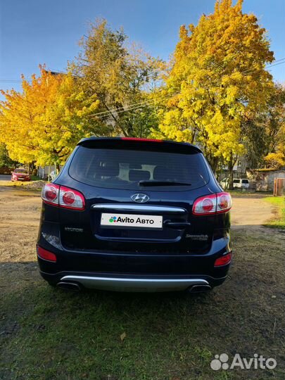 Hyundai Santa Fe 2.2 AT, 2011, 204 500 км