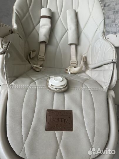 Стульчик для кормления happy baby berny lux