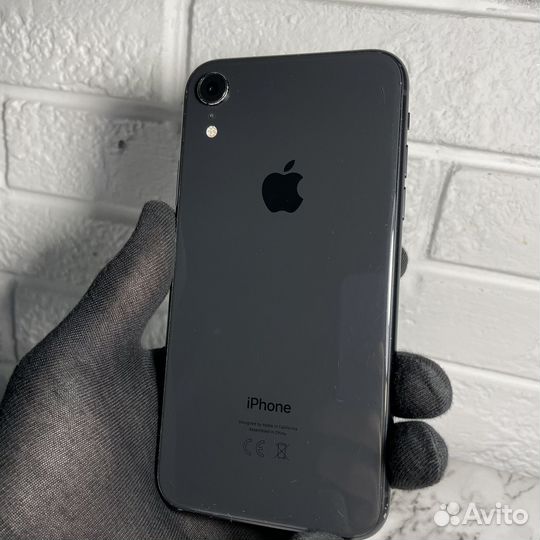 Корпус донор iPhone Xr черный