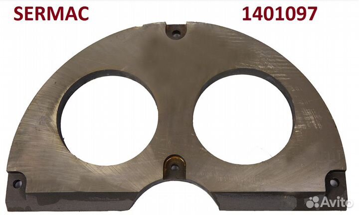 Плита шиберная автобетононасоса Sermac 1401097