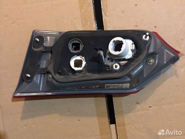 Фонарь задний Toyota Corolla E180