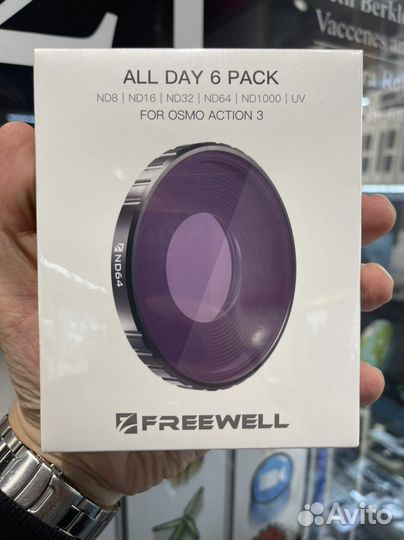 Светофильтры Freewel DJI osmo action 3