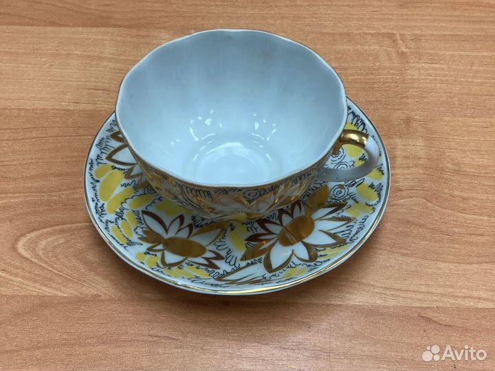 Чашка с блюдцем лфз